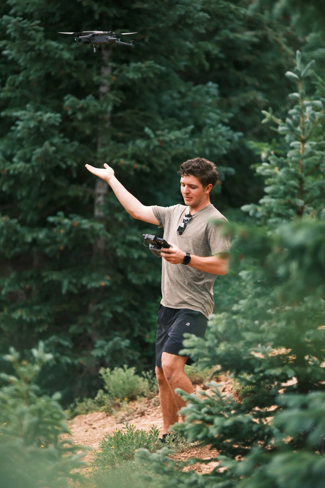 Drone action shot 3